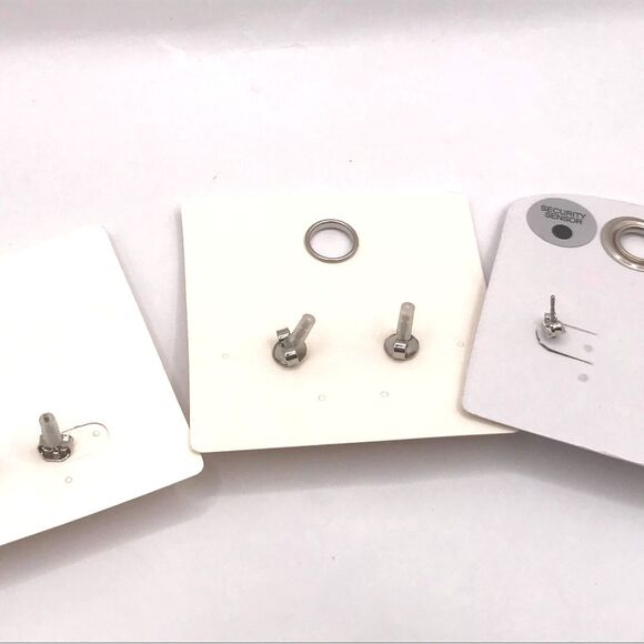 American Eagle Outfitters Silver Stud Earring Set - Picture 5 of 6